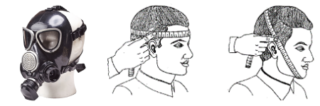 Как подобрать размер лицевой части противогаза маска МГП