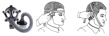 Как подобрать размер лицевой части детского противогаза